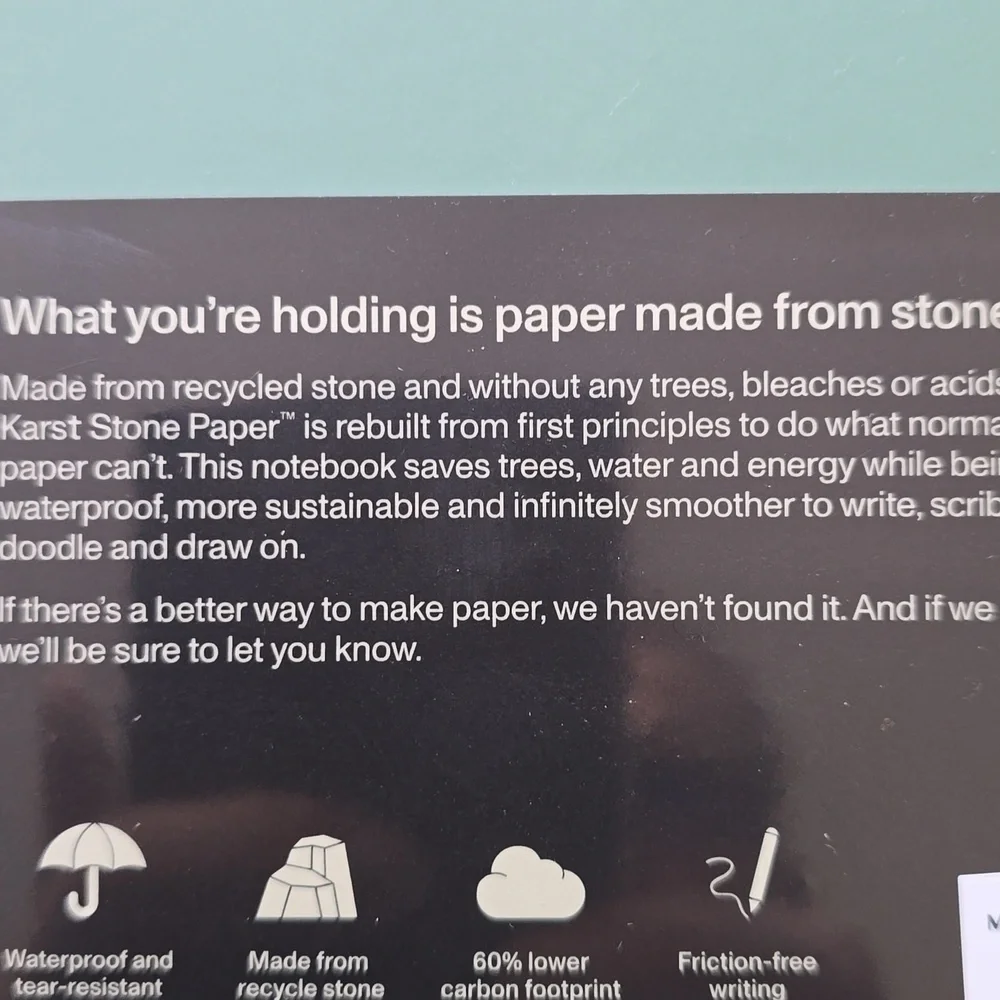 Karst stone paper